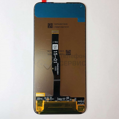 Дисплейный модуль Huawei P40 Lite без рамки (black) (фото)