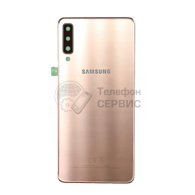 Замена задней панели Samsung A750 Galaxy A7 (2018) (gold) (GH82-17833C) (фото)