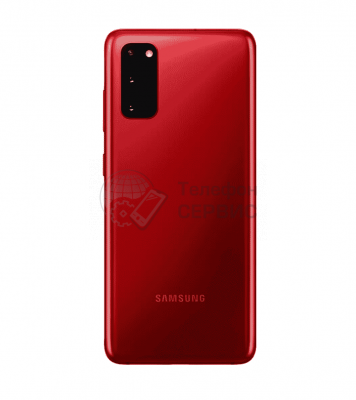 Замена задней панели Samsung G980 galaxy S20 (red) (GH82-22520E) (фото)