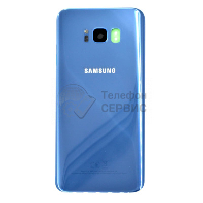 Замена задней панели Samsung G955 Galaxy S8+ (blue) (GH82-14015D) (фото)