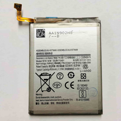 Замена аккумулятора Samsung N770 galaxy Note 10 Lite 4500 mAh（EB-BN770ABY）копия (фото)