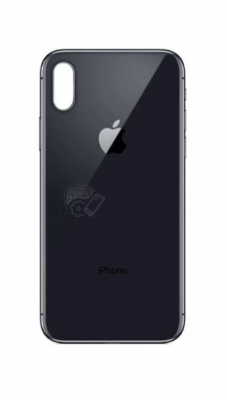 Задняя панель для iPhone X black (фото)