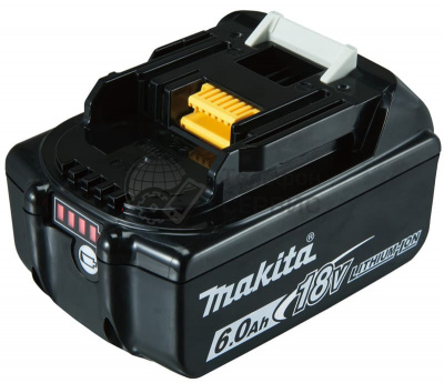 Аккумулятор Makita BL1860B 18V LXT 6.0Ah комплект 2 шт. фото 502097117