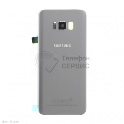 Замена задней панели Samsung G955 Galaxy S8+ (silver) (GH82-14015B) (фото)