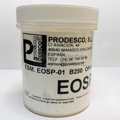 Глазурь для керамики PRODESCO ESM. EOSP-01 жидкая белая античная наружная фото EOSP-01