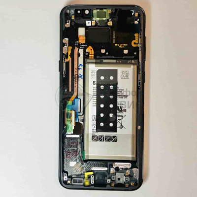 Дисплейный модуль Samsung G955FD Galaxy S8+ (black) +Акб (GH82-14005A) (фото)