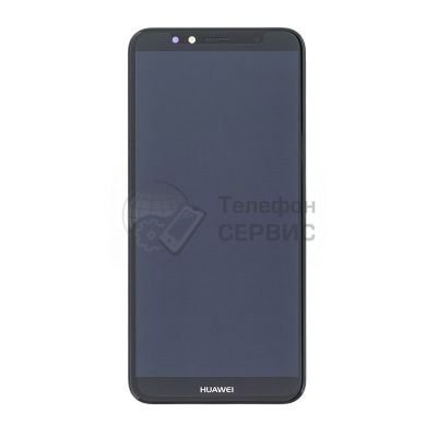 Дисплейный модуль Huawei Y6 2019 /Honor 8A + Акб (black) (02352LVM) (фото)