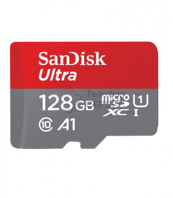 карта памяти micro SD Sandisk 128Gb фото msdSanD128