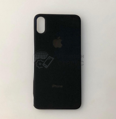 Задняя панель для iPhone XS black (фото)