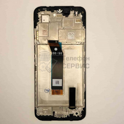 Дисплейный модуль Xiaomi Poco M5 (4G) / M4 5G (2022) (black/tarhish) (5560001L19C00) (фото)