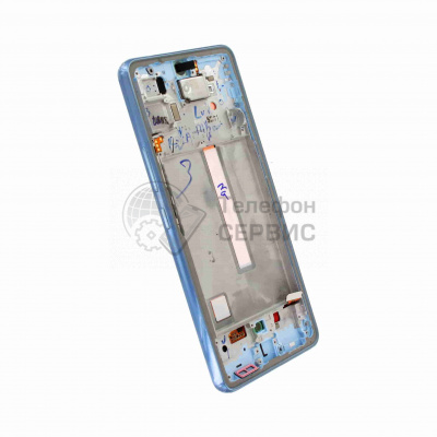 Замена дисплея Samsung A536 galaxy A53 5G (blue) (GH82-28024C) (фото)
