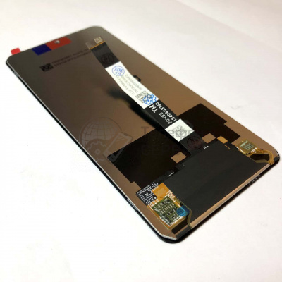 Дисплейный модуль Xiaomi Poco X3 Pro/ X3/ X3 NFC (2021) без рамки (black/tarnish) (фото)