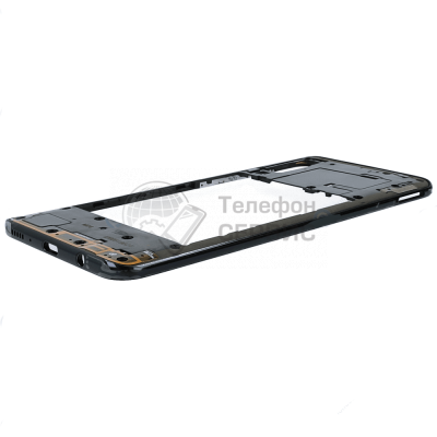 Средняя часть корпуса Samsung A307 Galaxy A30s рамка (Black) (GH98-44765A) (фото)