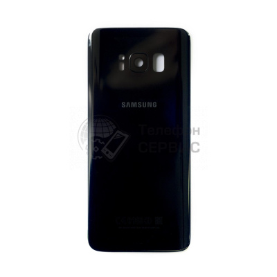 Замена задней панели Samsung G950 Galaxy S8 (Black) (GH82-13962A) (фото)