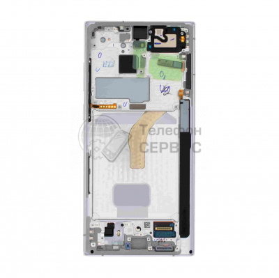 Замена дисплея Samsung S908 galaxy S22 Ultra (White) (GH82-27489C) (фото)