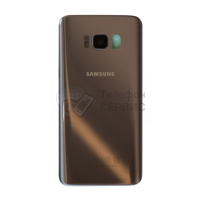 Замена задней панели Samsung G950 Galaxy S8 (gold) (GH82-13981F) (фото)