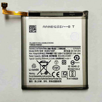 Замена аккумулятора Samsung A415 galaxy A41 3500 mAh (EB-BA415ABY) копия (фото)